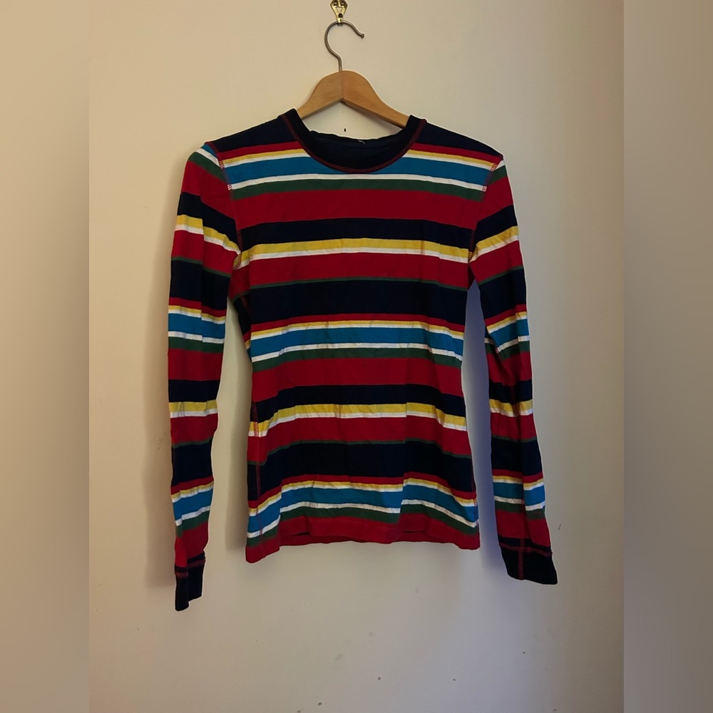Sleepy Jones striped sleep top S